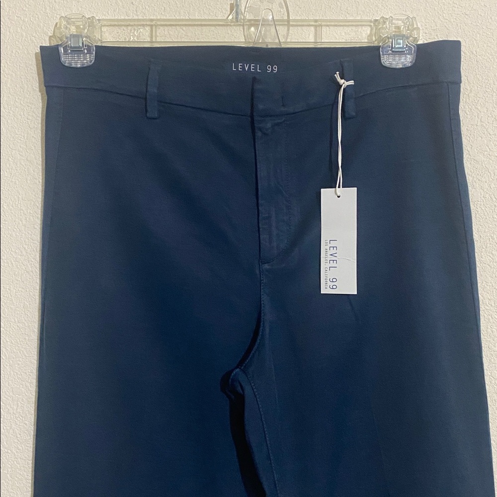 LEVEL 99 Cropped & Wide Leg Trouser Pants Women's Size 31